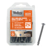 Teks No. 12  x 2-3/4 in. L Phillips Flat Head Zinc-Plated Steel Construction Screws 40 pk