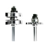 Freud 1-3/4 in. D X 1-3/4 in. X 3-1/4 in. L Adjustable Tongue and Groove Router Bit Set 2 pc