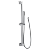 Chrome handheld shower