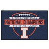 University of Illinois Dynasty Rug - 19in. X 30in.