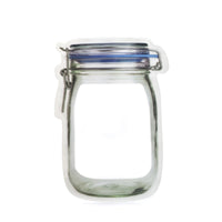 KIKKERLAND 0.1 in. W X 6.9 in. L Clear Polyethylene Mason Jar Storage Bag (Pack of 24).