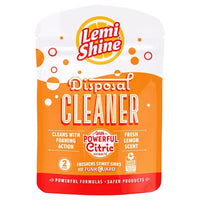 Lemi Shine Lemon Scent Garbage Disposal Cleaner 8.46 oz Powder (Pack of 10)