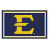 East Tennessee State University 4ft. x 6ft. Plush Area Rug