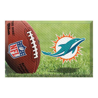 NFL - Miami Dolphins Rubber Scraper Door Mat