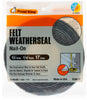 Frost King Gray Felt Weather Seal For Doors and Windows 17 ft. L X 0.19 in.