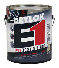 DRYLOK Slate Gray Scuffing Resist Epoxy Semi-Gloss Floor Paint 1 gal. (Pack of 2)