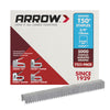 Arrow T50 3/8 in. W X 3/8 in. L 18 Ga. Flat Crown Heavy Duty Staples 5000 pk