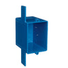 Carlon 16 cu in Rectangle PVC Outlet Box Blue