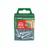 SPAX No. 12 x 1-1/4 in. L Phillips/Square Flat Head Zinc-Plated Steel Multi-Purpose Screw 15 each