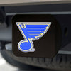 NHL - St. Louis Blues Black Metal Hitch Cover - 3D Color Emblem