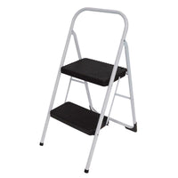 Cosco 34.646 in. H X 17.323 in. W X 22.84 in. D 200 lb. capacity 2 step Steel Large Step Stool