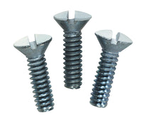 Leviton White Metal Wall Plate Screws 20 pk