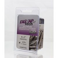 Fastap Tech 7 No. 10 X 3 in. L Square Wood Screws 8 oz 30 pk