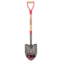 Truper Tru-Tough 41 in. Steel Round Digging Shovel Wood Handle (Pack of 6)