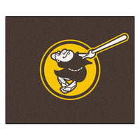 MLB - San Diego Padres Swinging Friar Rug - 5ft. x 6ft.