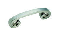 Amerock Swirl'Z Sprial Pull Cabinet Pull 3 in. Satin Nickel 1 pk