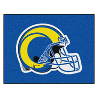 NFL - Los Angeles Rams Helmet Rug - 34 in. x 42.5 in.