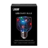 Feit Square E26 (Medium) LED Bulb Multi-Colored 1 Watt Equivalence 1 pk