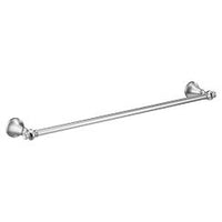 Chrome towel bar