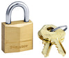 Master Lock 3/4 in. H X 7/16 in. W X 3/4 in. L Brass Pin Cylinder Padlock