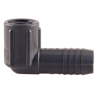 Boshart Industries 3/4 in. Insert in. X 1/2 in. D FPT Polypropylene 90 Degree Reducing Elbow 1 pk