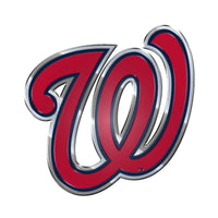 MLB - Washington Nationals Heavy Duty Aluminum Color Emblem