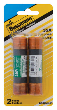 Bussmann 35 amps Non Current Fuse 2 pk