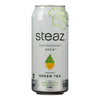 Steaz Zero Calorie Green Tea - Half and Half - Case of 12 - 16 Fl oz.