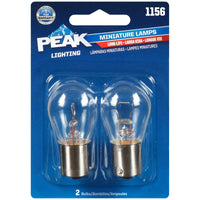 Peak Incandescent Parking/Stop/Tail/Turn Miniature Automotive Bulb 1156