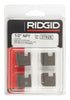 Ridgid Alloy Steel SAE Pipe Threading Die 1/2 in. 4 pc