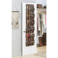 Whitmor 13 in. H X 7 in. W X 1.63 in. L Fabric Over-the-Door Shoe Organizer