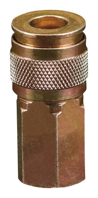 Bostitch Steel Universal Coupler 1/4 in. Female 1 pc