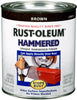 Rust-Oleum Stops Rust Indoor and Outdoor Hammered Brown Protective Paint 1 qt