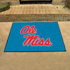 University of Mississippi (Ole Miss) Light Blue Rug - 34 in. x 42.5 in.