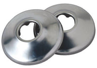 Shallow Pipe Cover, Chrome Finish Flange, for .375-In. Iron Pipe or 5/8-In. Cooper Tube  2-Pk.