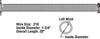 Prime-Line 20 in. L 150 lb Garage Door Torsion Spring