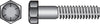 Hillman 1/2 in. D X 1-1/4 in. L Heat Treated Steel Hex Head Cap Screw 50 pk