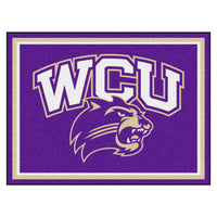 Western Carolina University 8ft. x 10 ft. Plush Area Rug