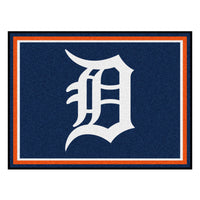 MLB - Detroit Tigers 8ft. x 10 ft. Plush Area Rug