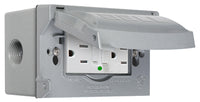 Bell Aluminum 1 gang GFCI Outlet Kit