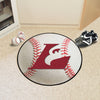 University of Wisconsin-La Crosse Baseball Rug - 27in. Diameter