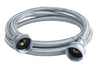 Lasco 3/4 in. FHT X 3/4 in. D FHT 4 ft. Braided Stainless Steel Washing Machine Hose