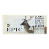 Epic - Bar - Venison - Sea Salt - Pepper - Case of 12 - 1.5 oz