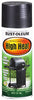 Rust-Oleum Stops Rust Satin Bar-B-Que Black High Heat Spray Paint 12 oz. (Pack of 6)