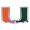 University of Miami 3D Color Metal Emblem