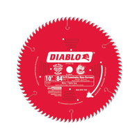 Diablo 10 in. D X 5/8 in. TiCo Hi-Density Carbide Metal and Laminate Blade 84 teeth 1 pk