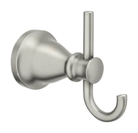 Moen Hilliard 2 in. W X 2.34 in. L Brushed Nickel Robe Hook