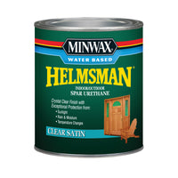 Minwax Helmsman Satin Clear Spar Urethane 1 Qt.