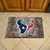 NFL - Houston Texans Camo Rubber Scraper Door Mat