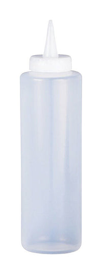 Harold Import Clear Plastic Squeeze Bottle 12 oz